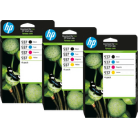 HP 937 Cartridge Combo Pack (3 stuks)