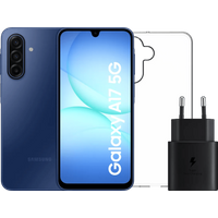 Samsung Galaxy A17 128GB Blauw 5G + Accessoirepakket
