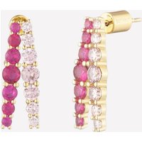 Séraphine Double Hoop Earrings - 18k Gold Plated