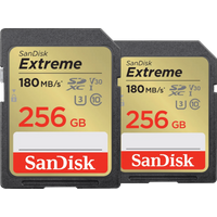 SanDisk SDXC Extreme 256GB 130MB/s DuoPack