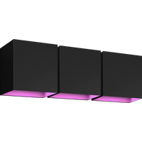 Philips Hue Resonate Downward White and Color - zwart 3-pack