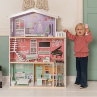 Poppenhuis incl 10 meubels vanaf 3 jaar Sweet Palace - Bandits and Angels