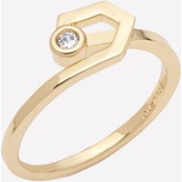 Julien Radiant Bezel Ring - 18k Rose Gold Plated / 7