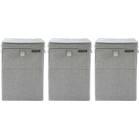 Brabantia Wasboxen Grey Triple Pack