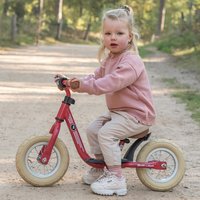 Bandits and Angels Starter retro rood limited - 10 inch loopfiets vanaf 2 jaar