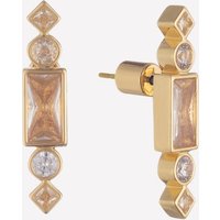 Cherie Yellow Gold Stud Earrings - 18k Gold Plated