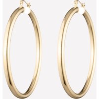 Selena Tube Hoop Earrings - Extra Small / 18k Gold Plated Brass