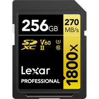 Lexar Professional SDXC 1800x GOLD 256GB 180MB/s