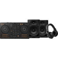Pioneer DJ DDJ-FLX4 + Pioneer DJ HDJ-X5 Zwart + Pioneer DJ DM-50D-BT Zwart