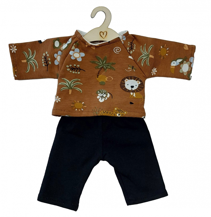 Poppenbroek en shirt safari - Hollie