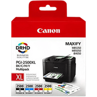 Canon PGI-2500XL Inkt 4-pack