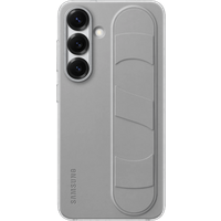 Samsung S25 Standing Grip Back Cover Grijs