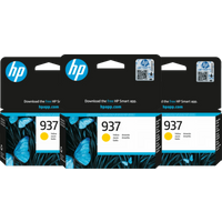 HP 937 Cartridge Geel (3 stuks)