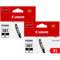 Canon CLI-581XL Cartridges Zwart Duo Pack