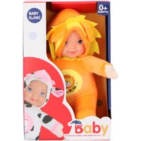 Babypop Pluche met Geluid - Leeuw