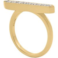 Anais Gold Bar Ring - 18k Gold Plated Brass / 8