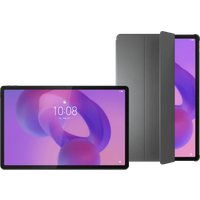 Lenovo Idea Tab Pro 12,7 inch 256GB Wifi Grijs Mat Scherm + Book Case Grijs