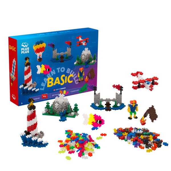 Plus-Plus - Learn To Build Basic: 600 Stuks (5008)