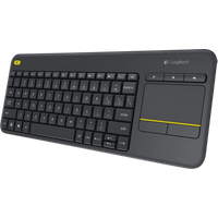 Logitech K400 Plus Wireless Touch Zwart QWERTY