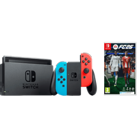 Nintendo Switch Rood/Blauw + EA Sports FC 26