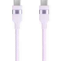 BlueBuilt Usb C naar Usb C Kabel 1,5m Nylon Lila