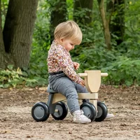 Loopfiets Vintage Rider grey natural vanaf 1 jaar - Bandits and Angels