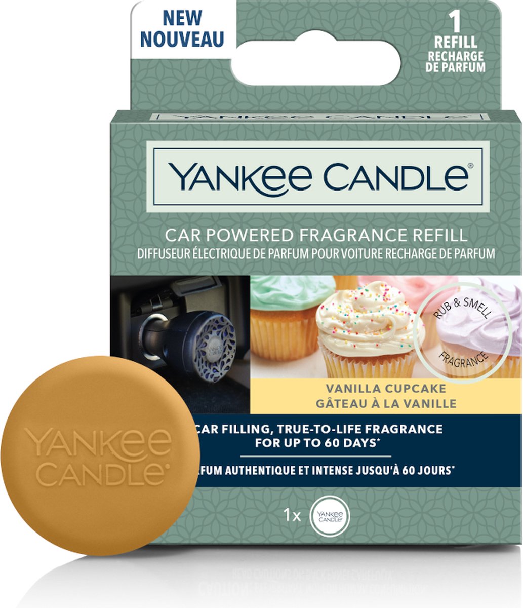 Yankee Candle Car Powered Fragrance Refill Vanilla Cupcake