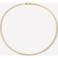 Barbara Diamond-Cut Gold Chain - 16" / 18k Gold Plated Silver