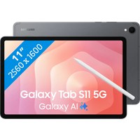 Samsung Galaxy Tab S11 11 inch 128GB Wifi + 5G Grijs Enterprise Edition