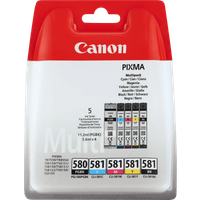 Canon PGI-580/CLI-581 Cartridges Combo Pack