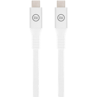 BlueBuilt Usb C naar usb C kabel 240W 2m Nylon Wit