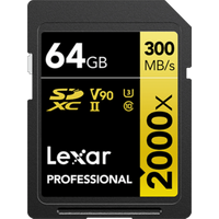 Lexar PRO Gold 64GB SDXC