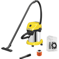 Karcher WD 3 S V-17/4/20 + stofzuigerzakken (4x)