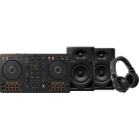 Pioneer DJ DDJ-FLX4 + Pioneer DJ HDJ-X5 Zwart + Pioneer DJ DM-40D Zwart