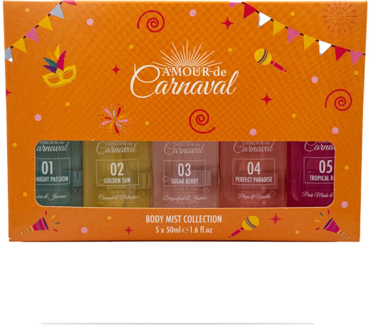 Amour De Carnaval Geschenkset Body Mist Collection - 1 set