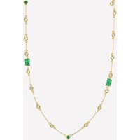 Josette Charm Necklace Chain - Rhodium Plated