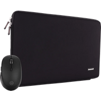 BlueBuilt Laptophoes voor Apple MacBook Pro 14 inch Zwart + Tradendum Muis