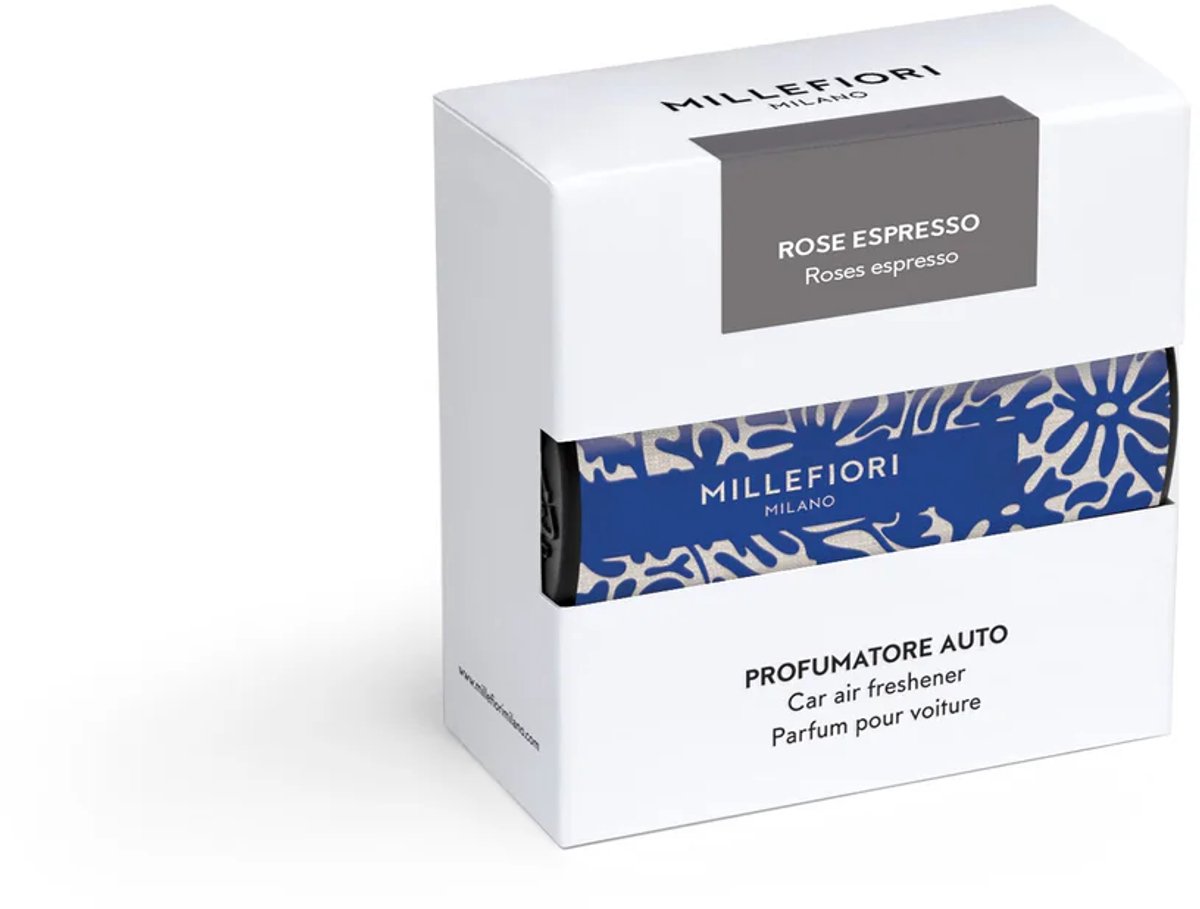 Millefiori Milano - Autoparfum Icon - Textile - Rose Espresso