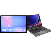 Samsung Galaxy Tab S10 FE 10,9 inch 128GB Wifi Lichtblauw + Toetsenbord Hoes QWERTY