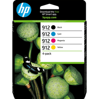 HP 912 Cartridge Combo Pack