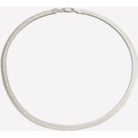 Angelique Diamond Cut Silver Chain - 16" / Rhodium Plated Silver