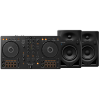 Pioneer DJ DDJ-FLX4 + Pioneer DJ DM-40D-BT Zwart