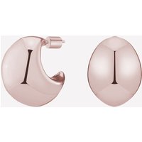 Halé Dome Hoops - 18k Rose Gold Plated