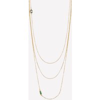Ambroise 3 Strand Necklace - 18k Rose Gold Plated
