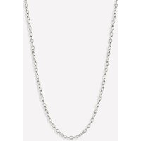 Ceili Silver Cable Chain - Rhodium Plated