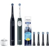 Oral-B iO 2 Duo Pack Zwart en Groen Value Pack