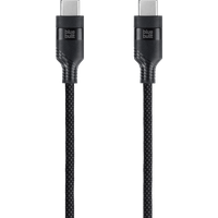 BlueBuilt Usb C naar Usb C Kabel 1,5m Nylon Zwart
