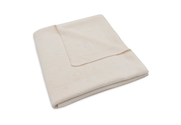 Jollein - Deken Ledikant 100X150cm Cosy Knit Ivory