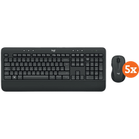 Logitech MK545 Draadloze Toetsenbord en Muis QWERTY 5-Pack