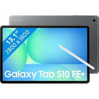 Samsung Galaxy Tab S10 FE Plus 13,1 inch 256GB Wifi + 5G Grijs